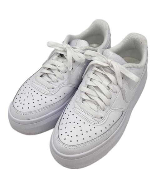 NIKE（ナイキ）NIKE (ナイキ) ローカットスニーカーコート ビジョン アルタ ホワイト サイズ:23.5の古着・服飾アイテム