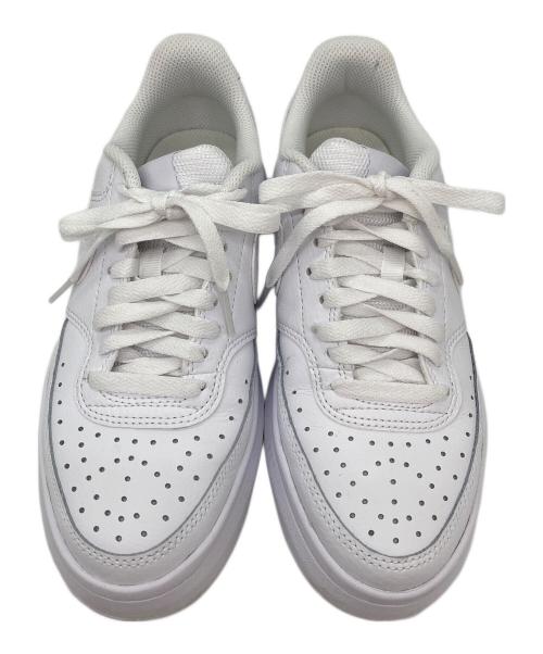 NIKE（ナイキ）NIKE (ナイキ) ローカットスニーカーコート ビジョン アルタ ホワイト サイズ:23.5の古着・服飾アイテム