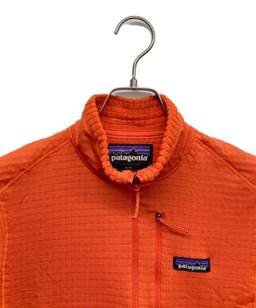 Patagonia（パタゴニア）Patagonia (パタゴニア) R1 ハーフジップ プルオーバー オレンジ サイズ:Sの古着・服飾アイテム