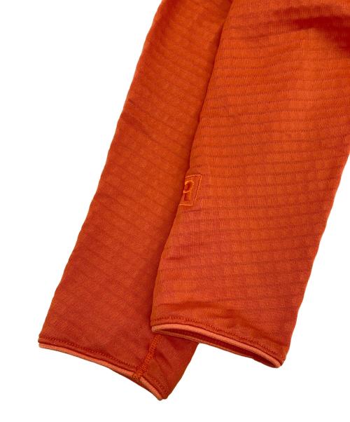 Patagonia（パタゴニア）Patagonia (パタゴニア) R1 ハーフジップ プルオーバー オレンジ サイズ:Sの古着・服飾アイテム