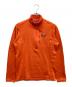 Patagonia（パタゴニア）の古着「R1 ハーフジップ プルオーバー」｜オレンジ
