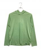 Patagoniaパタゴニア）の古着「キャプリーンフーディ」｜グリーン