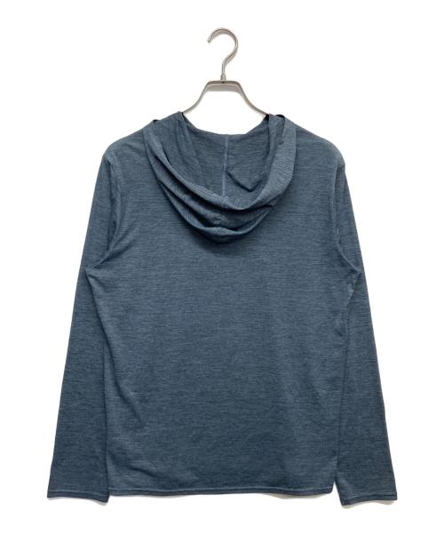 Patagonia（パタゴニア）Patagonia (パタゴニア) キャプリーンクールデイリーフーディ ネイビー サイズ:Mの古着・服飾アイテム