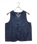 TCB jeansティーシービー ジーンズ）の古着「Huntsman Vest」｜インディゴ