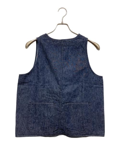 TCB jeans（ティーシービー ジーンズ）TCB JEANS (ティーシービー ジーンズ) Huntsman Vest インディゴ サイズ:34の古着・服飾アイテム