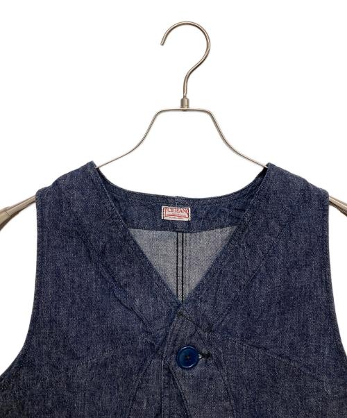 TCB jeans（ティーシービー ジーンズ）TCB JEANS (ティーシービー ジーンズ) Huntsman Vest インディゴ サイズ:34の古着・服飾アイテム