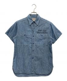 BUZZ RICKSON'S（バズリクソンズ）の古着「シャンブレーシャツ」｜インディゴ