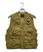 ALPHAアルファ）の古着「U.S.ARMY AIR FORCE TYPE C-1 ベスト」｜カーキ