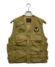 ALPHA（アルファ）の古着「U.S.ARMY AIR FORCE TYPE C-1 ベスト」｜カーキ
