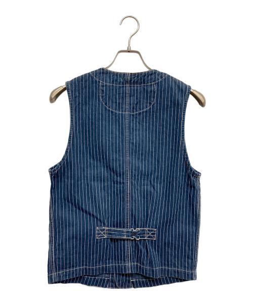 Schott（ショット）Schott (ショット) OLD HICKORY VEST インディゴ サイズ:Sの古着・服飾アイテム