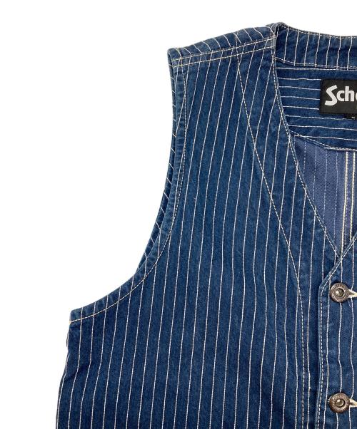 Schott（ショット）Schott (ショット) OLD HICKORY VEST インディゴ サイズ:Sの古着・服飾アイテム