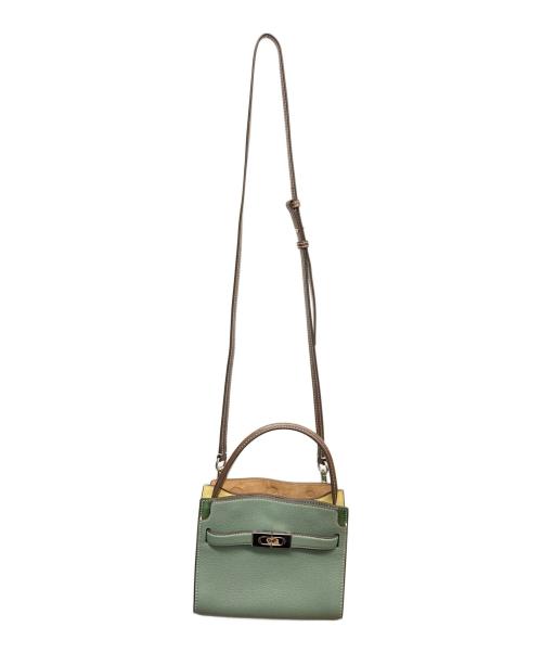 TORY BURCH（トリーバーチ）TORY BURCH (トリーバーチ) 2WAYバッグ グリーンの古着・服飾アイテム