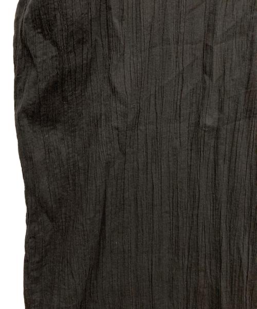 mizuiro-ind（ミズイロインド）mizuiro-ind (ミズイロインド) シャツワンピース ブラック サイズ:無しの古着・服飾アイテム