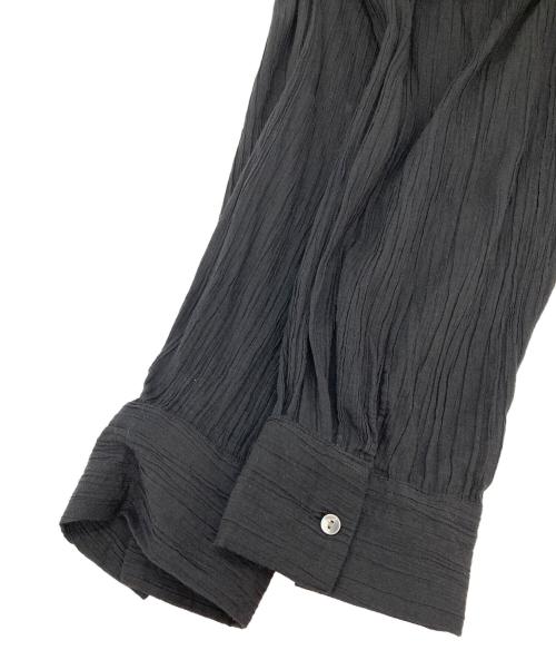 mizuiro-ind（ミズイロインド）mizuiro-ind (ミズイロインド) シャツワンピース ブラック サイズ:無しの古着・服飾アイテム