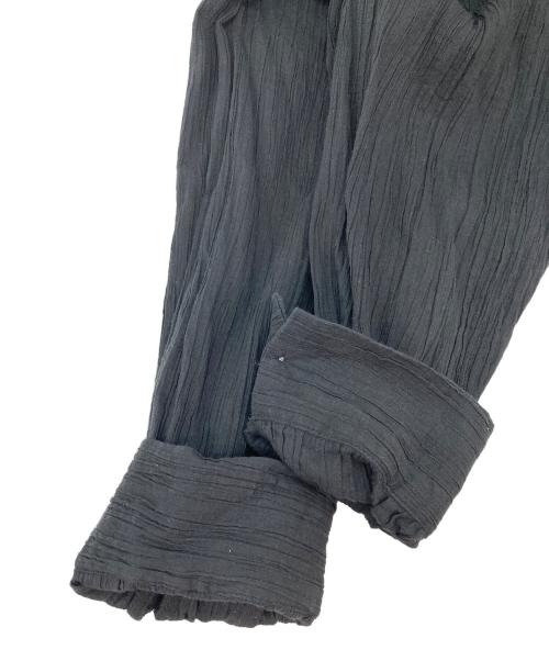 mizuiro-ind（ミズイロインド）mizuiro-ind (ミズイロインド) シャツワンピース ブラック サイズ:無しの古着・服飾アイテム