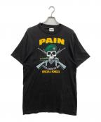 TULTEXタルテックス）の古着「90‘ｓプリントTシャツ」｜ブラック