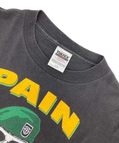 TULTEX（タルテックス）TULTEX (タルテックス) 90‘ｓプリントTシャツ ブラック サイズ:Lの古着・服飾アイテム