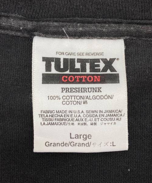 TULTEX（タルテックス）TULTEX (タルテックス) 90‘ｓプリントTシャツ ブラック サイズ:Lの古着・服飾アイテム