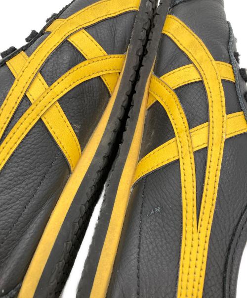 Onitsuka Tiger（オニツカタイガー）Onitsuka Tiger (オニツカタイガー) ローカットスニーカー ブラック×イエロー サイズ:US6の古着・服飾アイテム