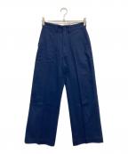 POLO RALPH LAURENポロ・ラルフローレン）の古着「ストレートパンツ」｜ネイビー
