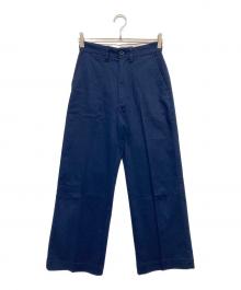POLO RALPH LAUREN（ポロ・ラルフローレン）の古着「ストレートパンツ」｜ネイビー