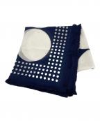 WEEKEND Max Maraウィークエンド マックスマーラ）の古着「総柄ストール」｜ネイビー