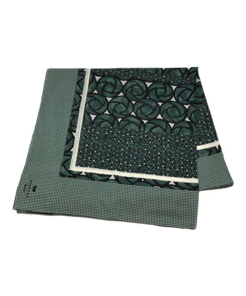 WEEKEND Max Mara（ウィークエンド マックスマーラ）WEEKEND Max Mara (ウィークエンド マックスマーラ) 総柄ストール グリーンの古着・服飾アイテム