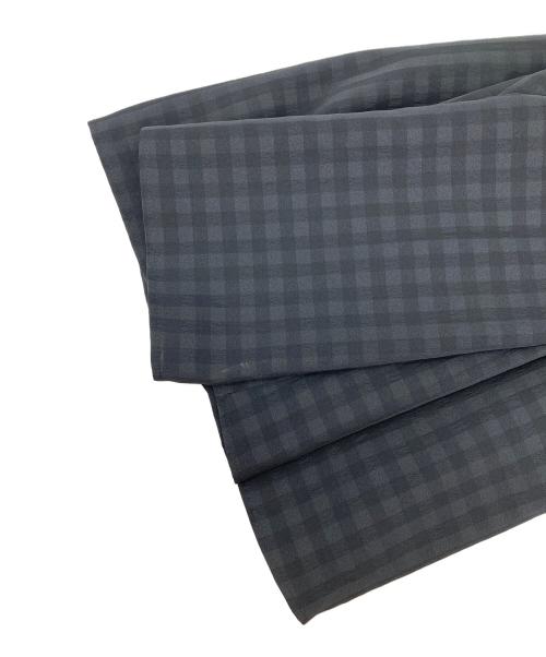 BEARDSLEY（ビアズリー）BEARDSLEY (ビアズリー) ギンガムスカート ブラックの古着・服飾アイテム