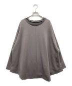 BEARDSLEYビアズリー）の古着「ニットコンビダンボールプルオーバー」｜ブラウン