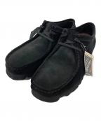 CLARKS ORIGINALSクラークス オリジナルズ）の古着「ワラビーゴアテックス （ブラックスエード）」｜ブラック