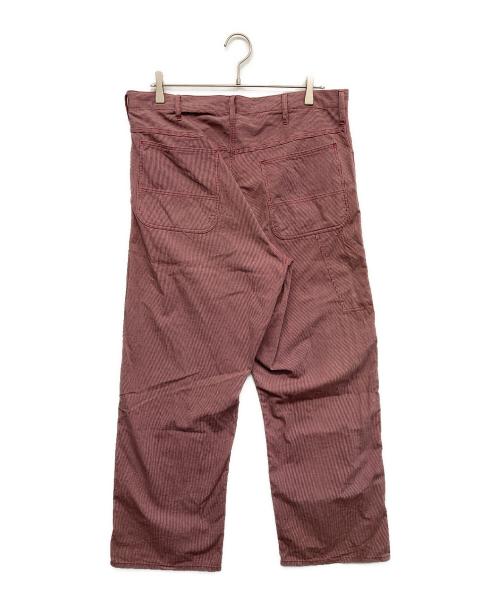 BEAMS（ビームス）BEAMS (ビームス) Painter Pants Cordlane レッド サイズ:Ｌの古着・服飾アイテム