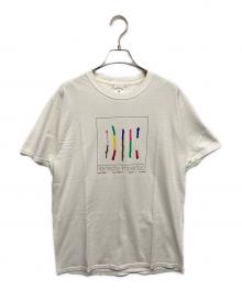 Noah×LOUIS PHILO IMPERFECT（ノア×ルイスファイロ インパーフェクト）の古着「プリントTシャツ」｜ホワイト
