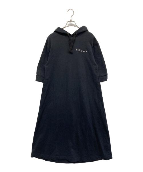 To b. by agnes b.（トゥービー バイ アニエスベー）To b. by agnes b. (トゥービー バイ アニエスベー) フーデットワンピース ブラック サイズ:TUの古着・服飾アイテム