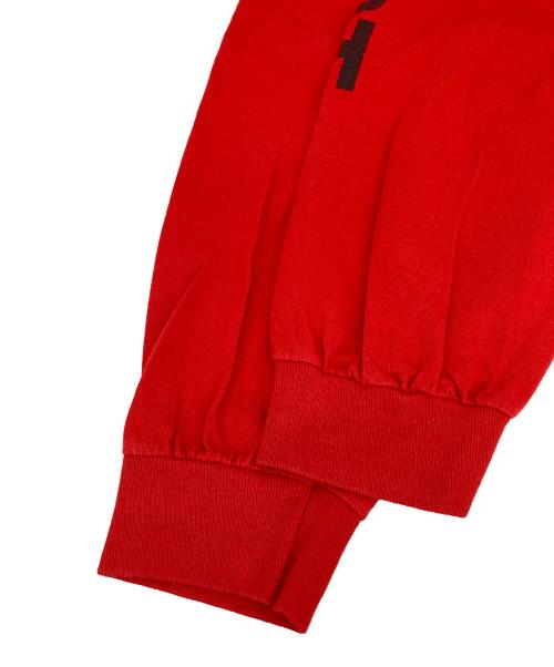 GALLERY DEPT（ギャラリー デプト）GALLERY DEPT (ギャラリー デプト) FRENCH COLLECTOR L/S TEE レッド サイズ:Sの古着・服飾アイテム