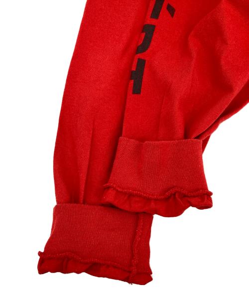 GALLERY DEPT（ギャラリー デプト）GALLERY DEPT (ギャラリー デプト) FRENCH COLLECTOR L/S TEE レッド サイズ:Sの古着・服飾アイテム