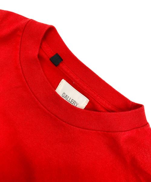 GALLERY DEPT（ギャラリー デプト）GALLERY DEPT (ギャラリー デプト) FRENCH COLLECTOR L/S TEE レッド サイズ:Sの古着・服飾アイテム