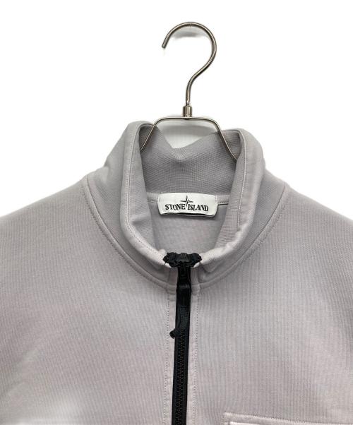 STONE ISLAND（ストーンアイランド）STONE ISLAND (ストーンアイランド) ソフトシェルライトジャケット ライトグレー サイズ:Lの古着・服飾アイテム