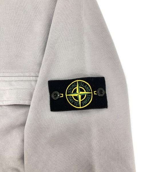 STONE ISLAND（ストーンアイランド）STONE ISLAND (ストーンアイランド) ソフトシェルライトジャケット ライトグレー サイズ:Lの古着・服飾アイテム