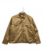 ASPESIアスペジ）の古着「ナイロンジャケット」｜ゴールド