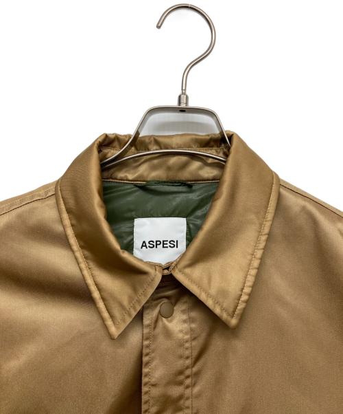 ASPESI（アスペジ）ASPESI (アスペジ) ナイロンジャケット ゴールド サイズ:Lの古着・服飾アイテム