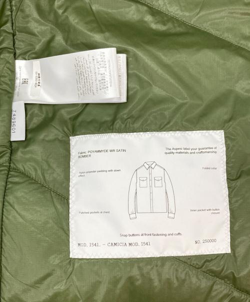 ASPESI（アスペジ）ASPESI (アスペジ) ナイロンジャケット ゴールド サイズ:Lの古着・服飾アイテム