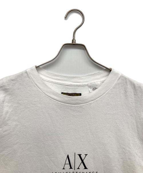 ARMANI JEANS（アルマーニジーンズ）ARMANI JEANS (アルマーニジーンズ) 90ｓ ボルトナットTEE ホワイト サイズ:Lの古着・服飾アイテム