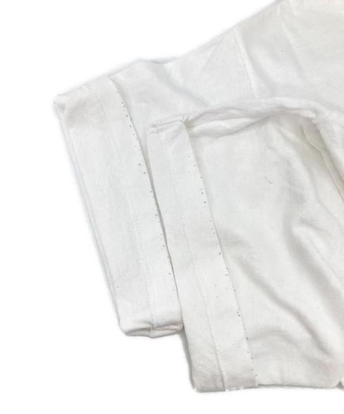 ARMANI JEANS（アルマーニジーンズ）ARMANI JEANS (アルマーニジーンズ) 90ｓ ボルトナットTEE ホワイト サイズ:Lの古着・服飾アイテム