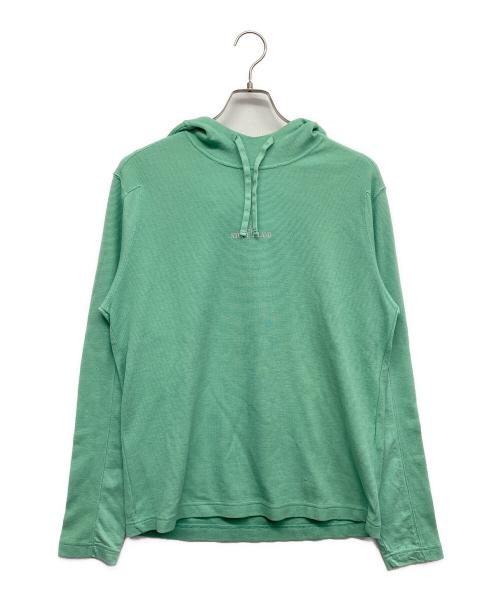 STONE ISLAND（ストーンアイランド）STONE ISLAND (ストーンアイランド) ロゴコットンパーカー グリーン サイズ:Lの古着・服飾アイテム