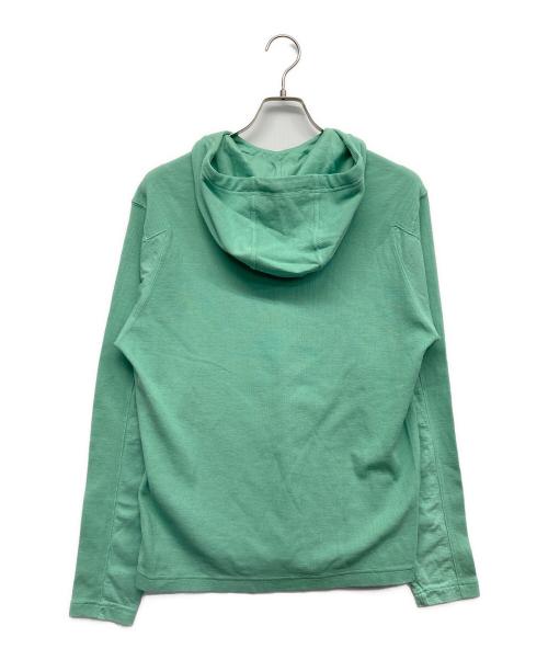 STONE ISLAND（ストーンアイランド）STONE ISLAND (ストーンアイランド) ロゴコットンパーカー グリーン サイズ:Lの古着・服飾アイテム