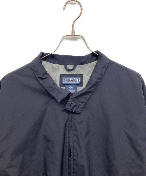 LAND'S END（ランズエンド）LAND'S END (ランズエンド) 90ｓナイロンジャケット ネイビー サイズ:XLの古着・服飾アイテム