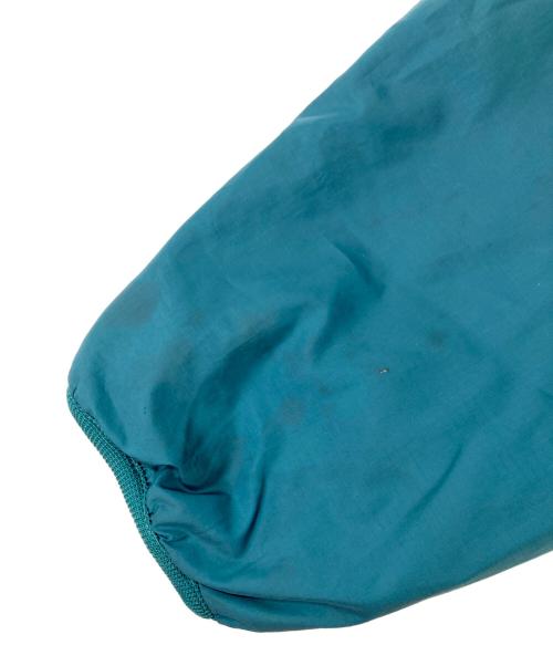 Eddie Bauer（エディーバウアー）Eddie Bauer (エディーバウアー) 90ｓハーフジップ プルオーバー パフジャケット グリーン サイズ:Mの古着・服飾アイテム