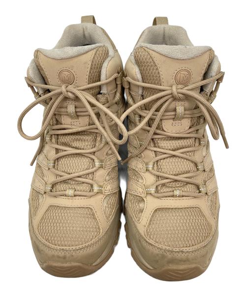 MERRELL（メレル）MERRELL (メレル) モアブ 3 シンセティック ミッド ゴアテックス ベージュ サイズ:27.5の古着・服飾アイテム