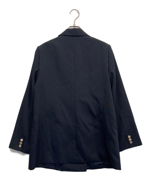 Mila Owen（ミラオーウェン）Mila Owen (ミラオーウェン) ダブルブレザーオーバージャケット ネイビー サイズ:1の古着・服飾アイテム