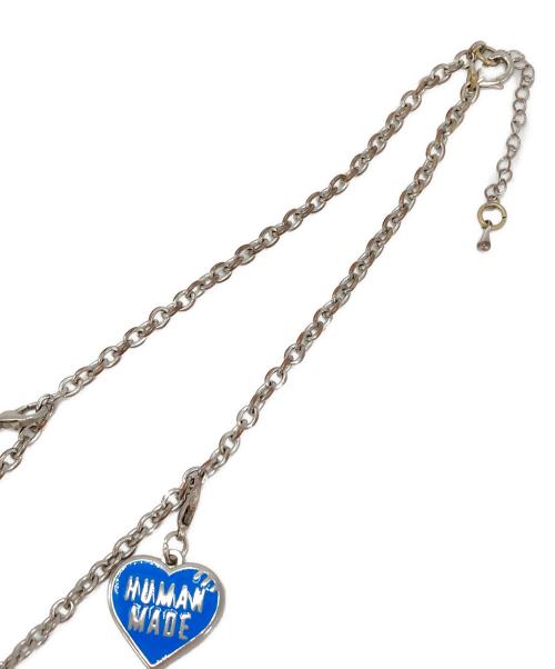 HUMAN MADE（ヒューマンメイド）HUMAN MADE (ヒューマンメイド) FIVE HEART NECKLACE シルバーの古着・服飾アイテム